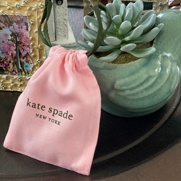 kate spade lavender gumdrop stud earrings - Picture 7 of 7